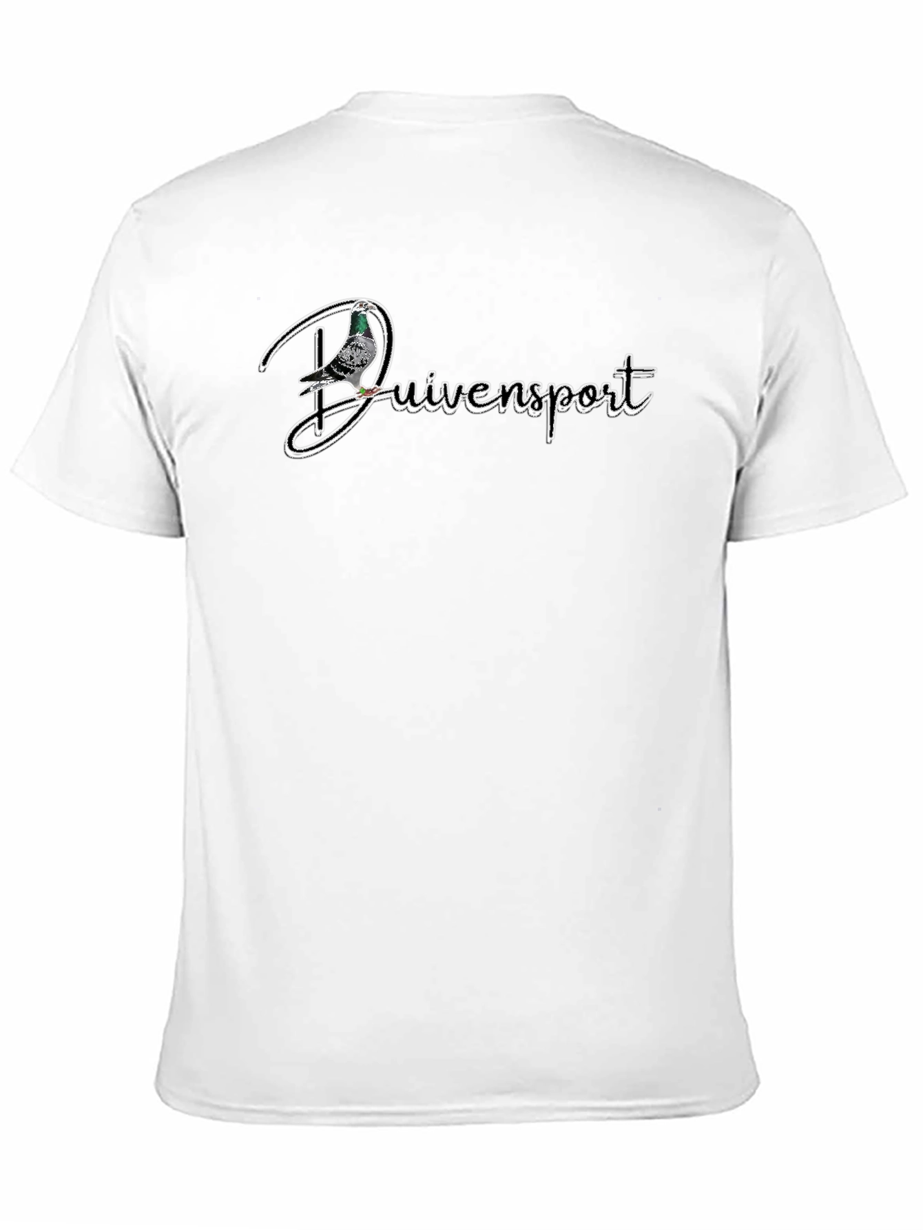 Duivensport Pigeon Graphic Tee - Black
