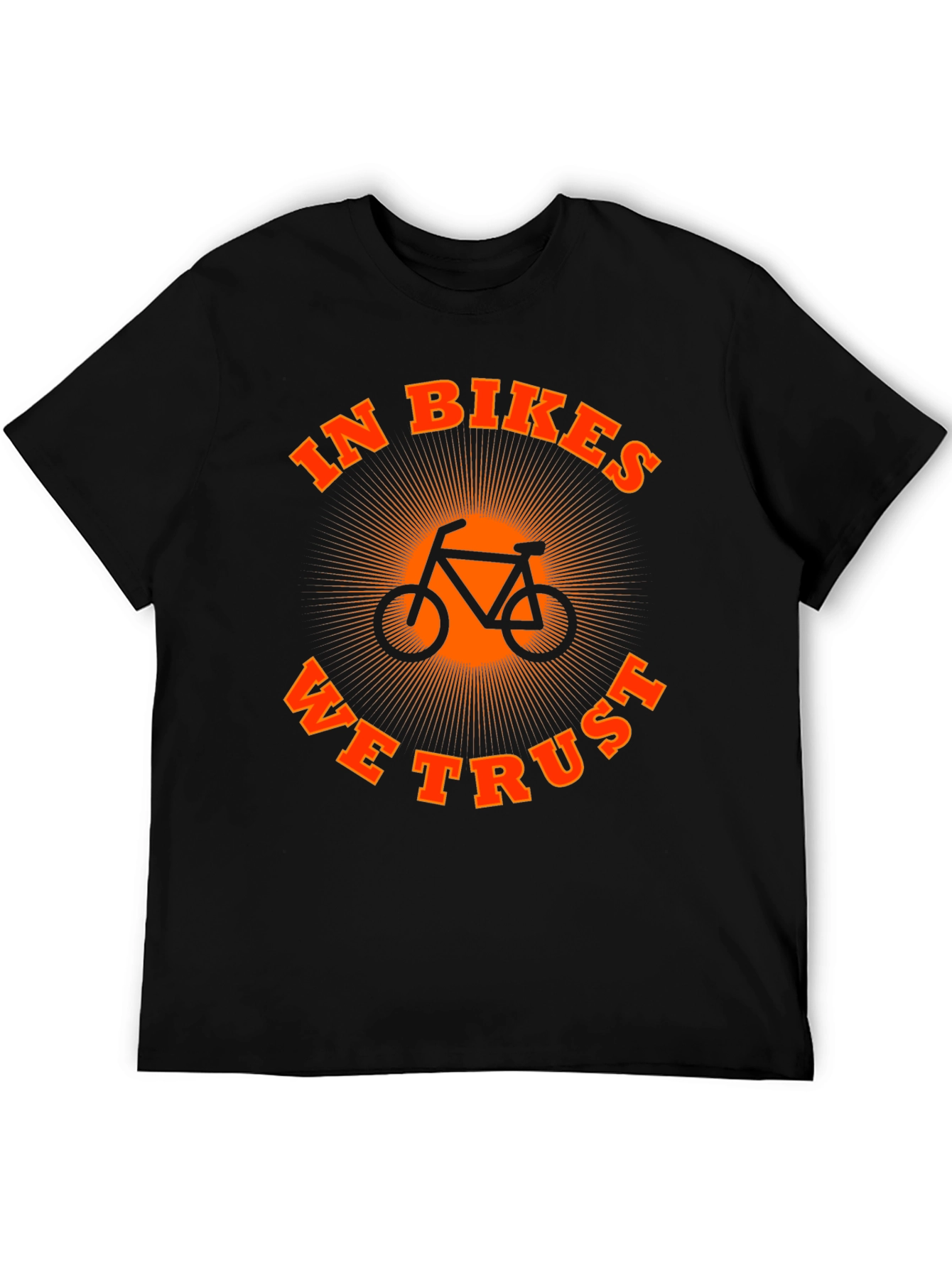 In Bikes We Trust Graphic Tee