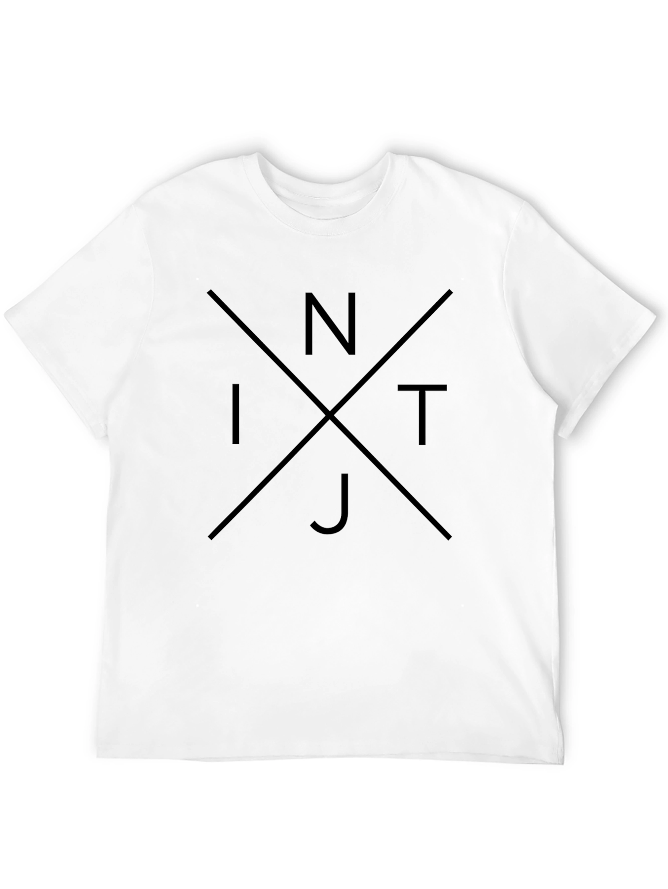 INTJ Personality Black Graphic Tee - Unisex