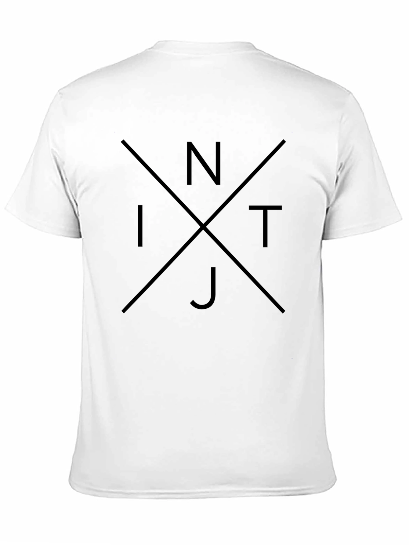 INTJ Personality Black Graphic Tee - Unisex