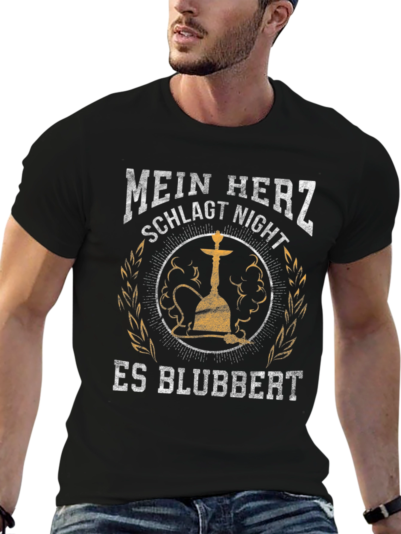 Mein Herz T-Shirt - Hookah Lover Tee