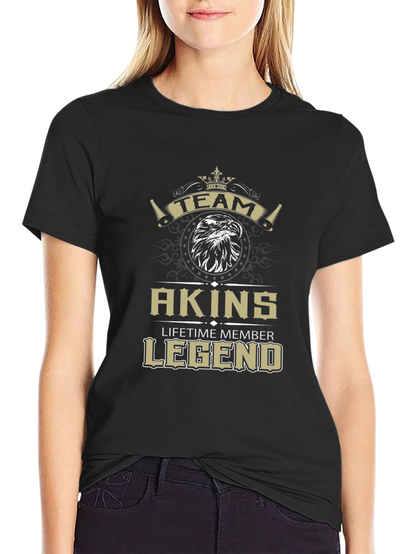 Team Akins Lifetime Member Legend T-Shirt