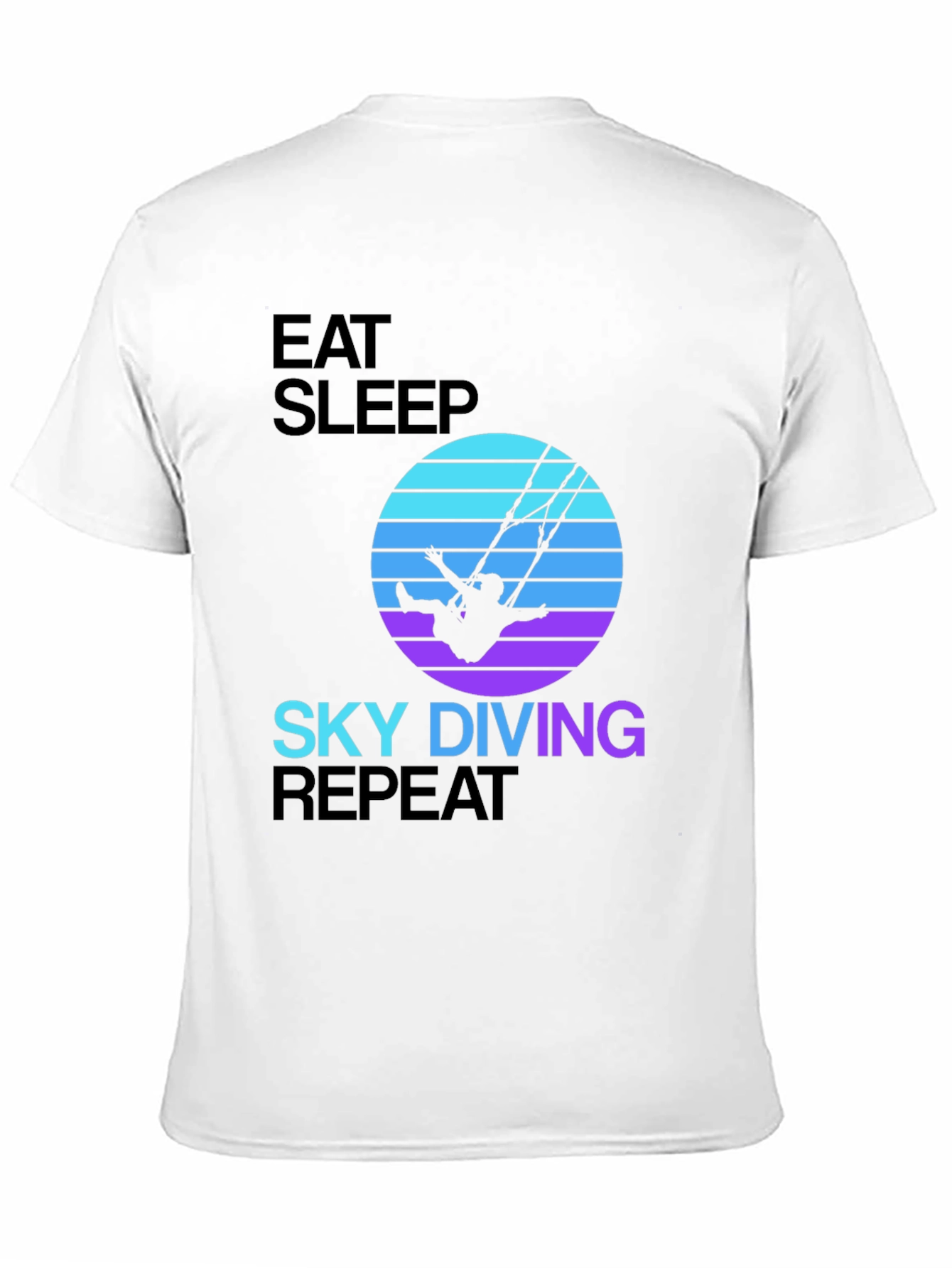 Eat Sleep Sky Diving Repeat T-Shirt