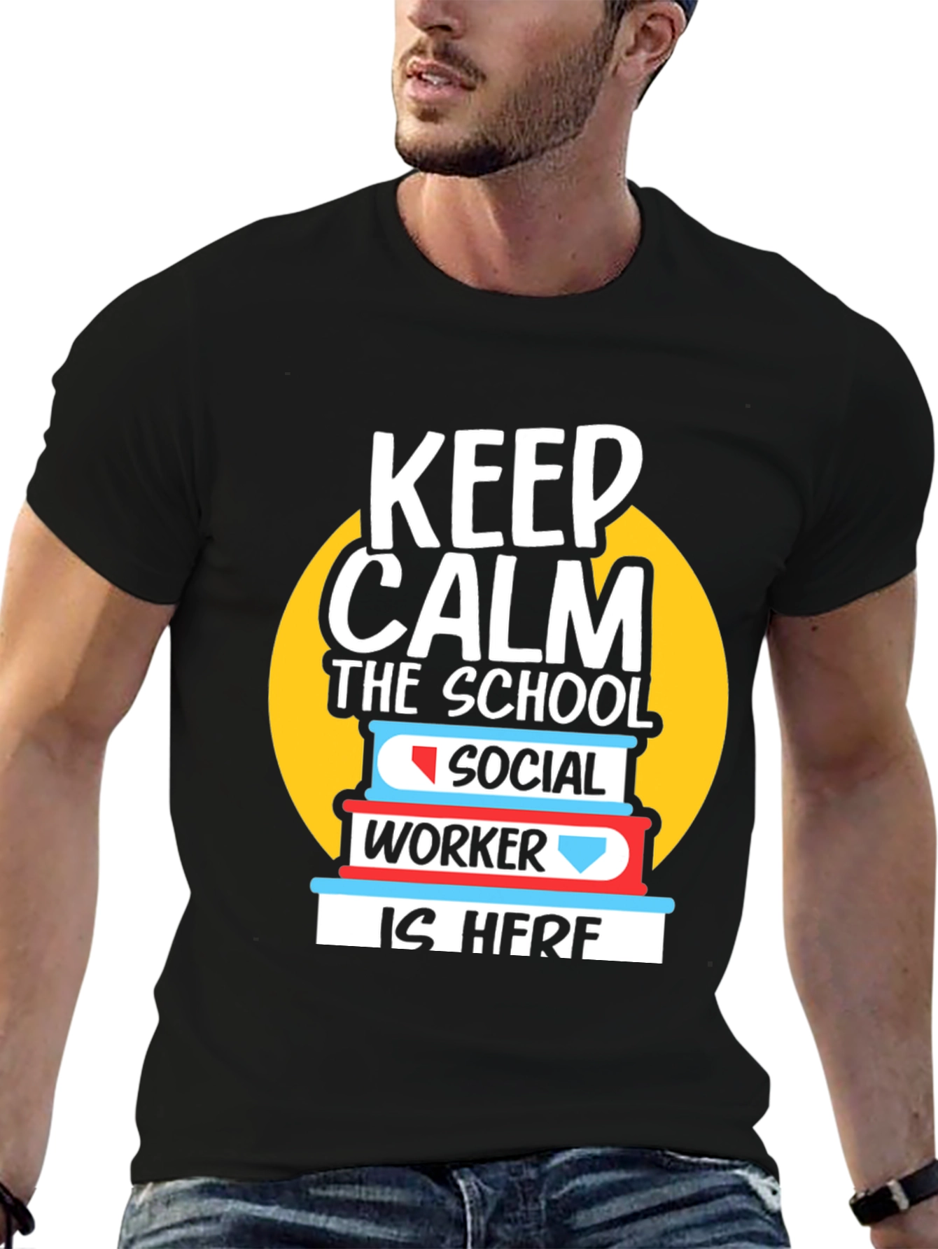 Keep Calm School Social Worker T-Shirt