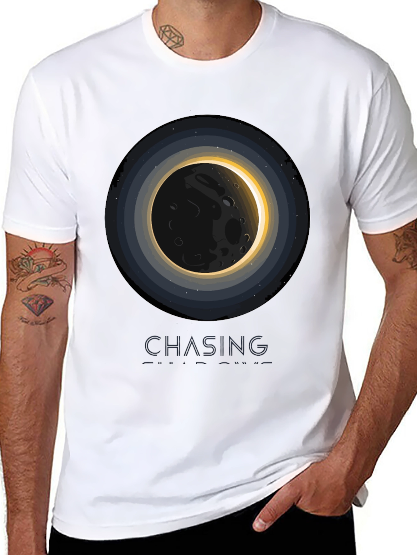 Lunar Eclipse Graphic T-Shirt - Chasing Celestial Events