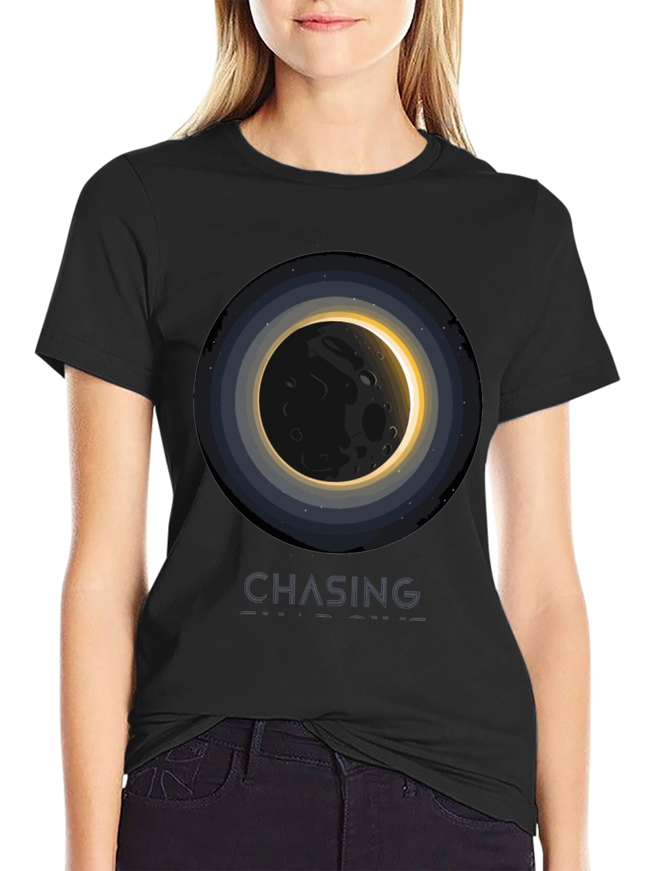 Lunar Eclipse Graphic T-Shirt - Chasing Celestial Events