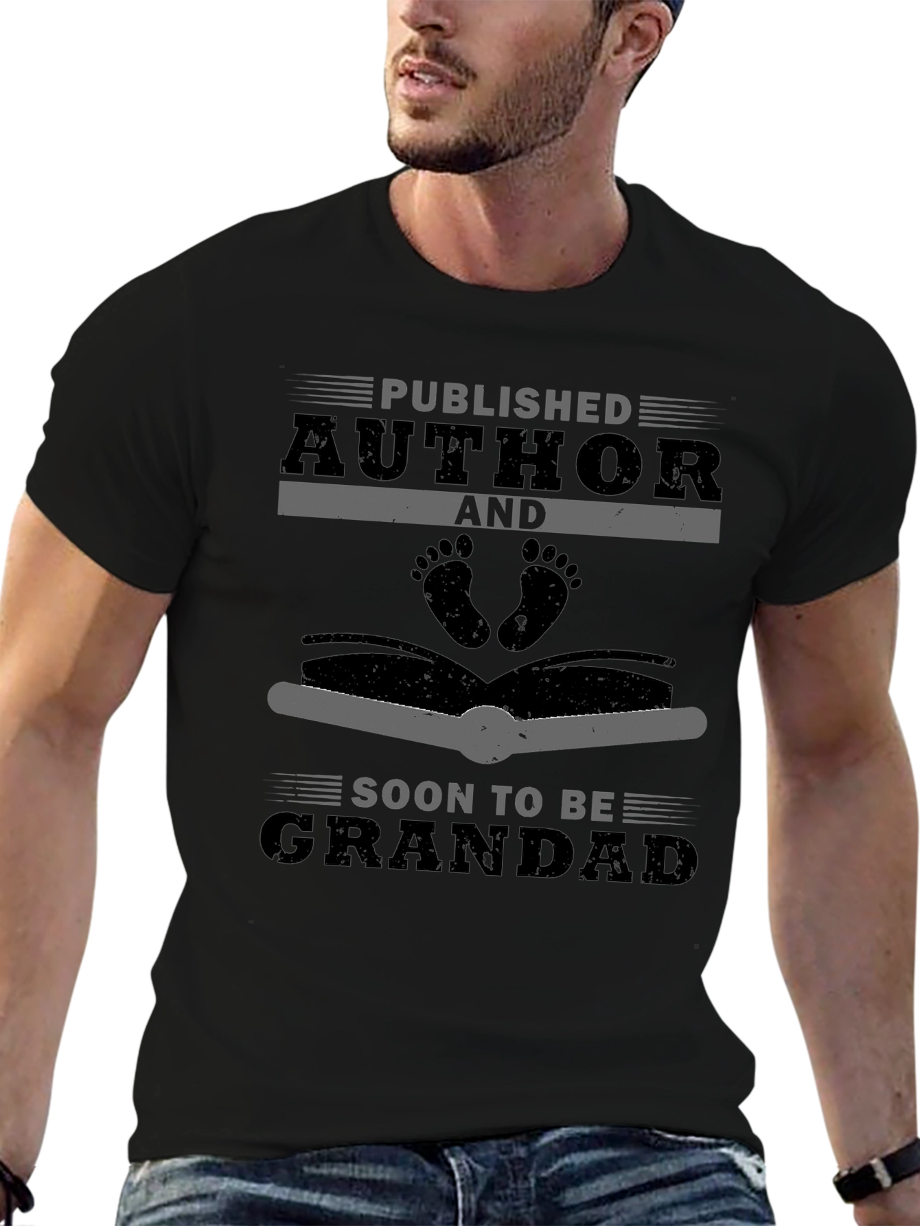 Published Author Soon To Be Grandad T-Shirt