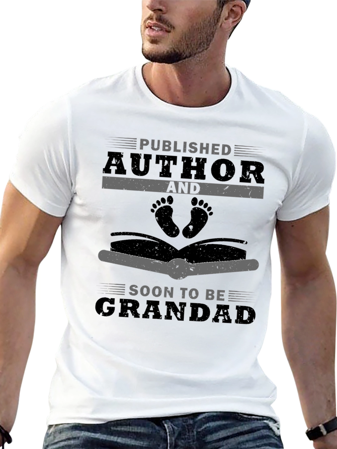 Published Author Soon To Be Grandad T-Shirt
