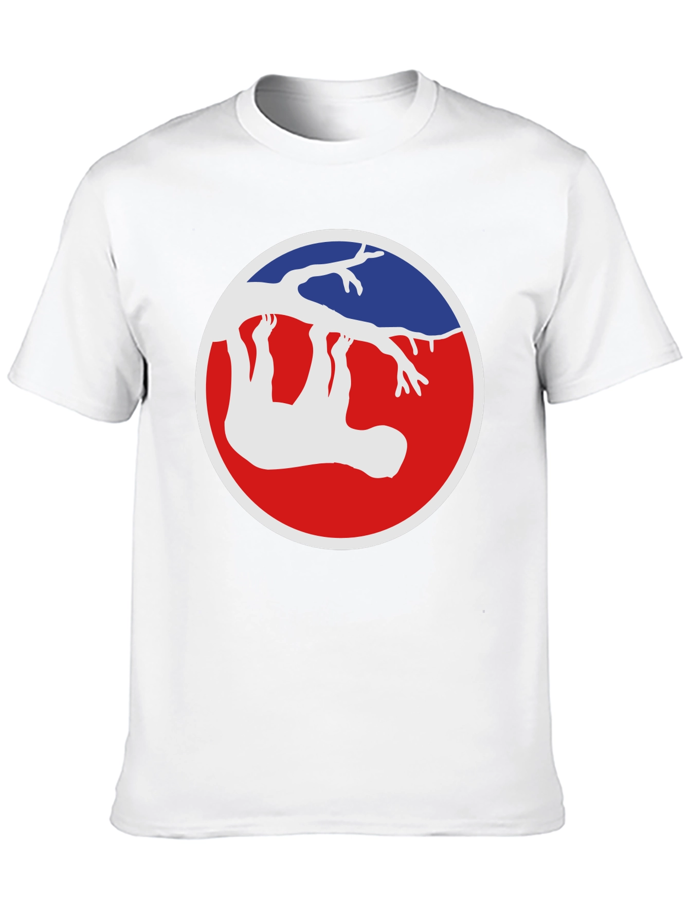 Sloth Hanging Around Graphic Tee - Black