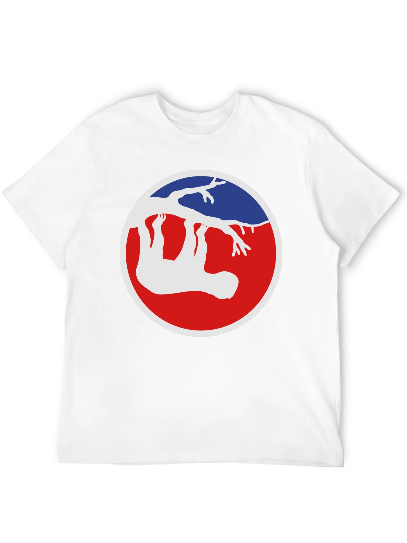Sloth Hanging Around Graphic Tee - Black