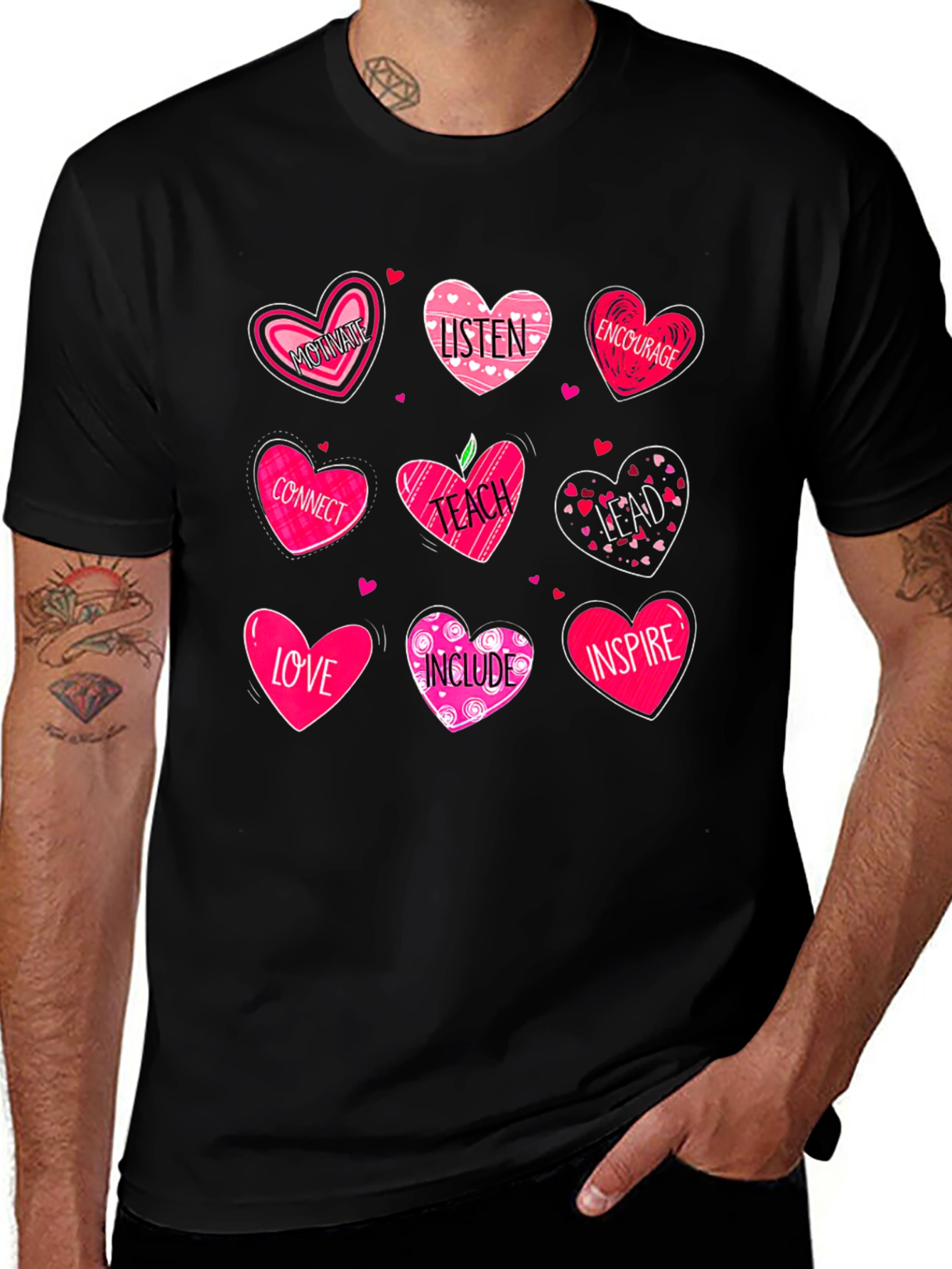 Teacher Heart T-Shirt