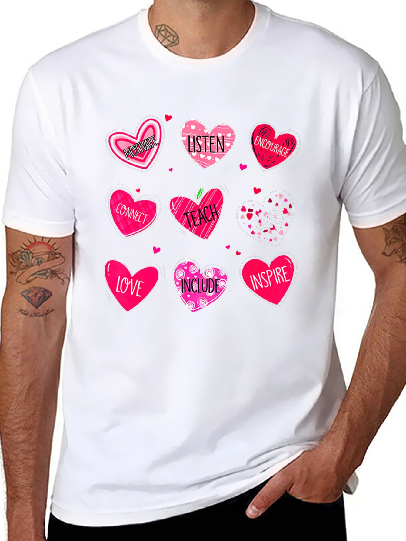 Teacher Heart T-Shirt