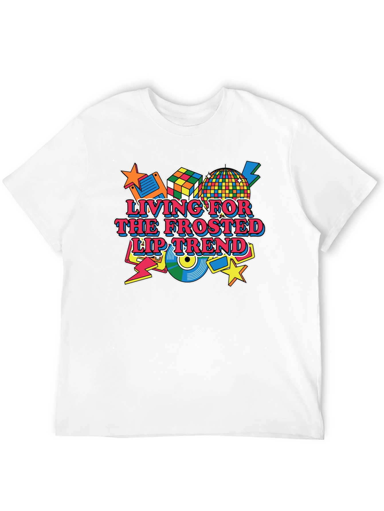 Frosted Lip Trend Graphic Tee