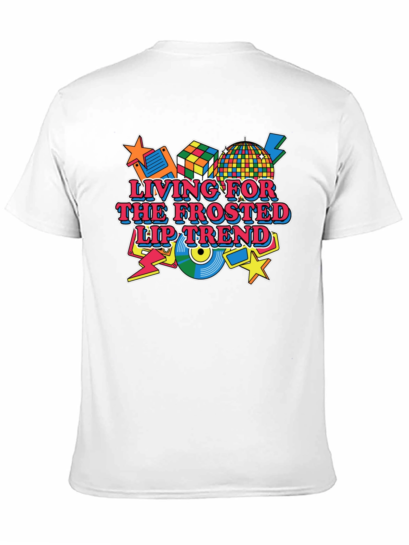 Frosted Lip Trend Graphic Tee
