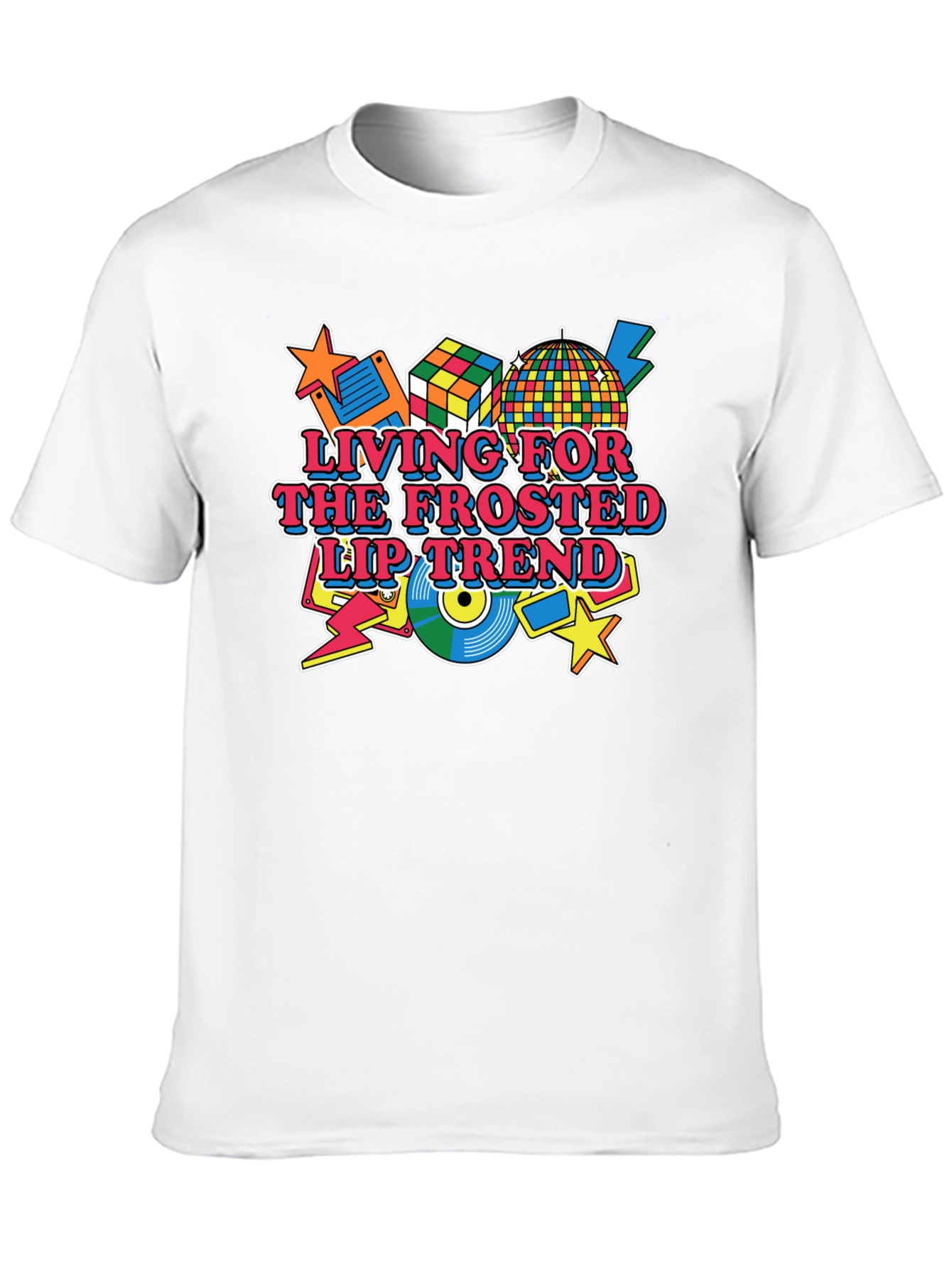Frosted Lip Trend Graphic Tee