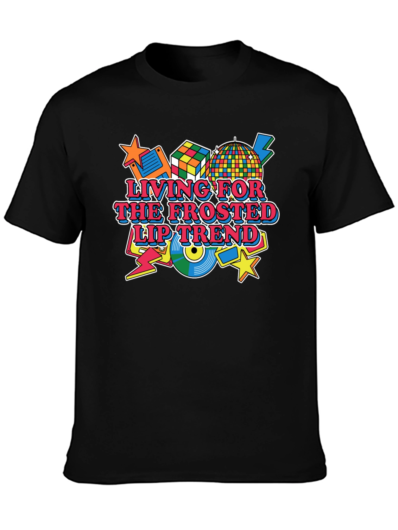 Frosted Lip Trend Graphic Tee