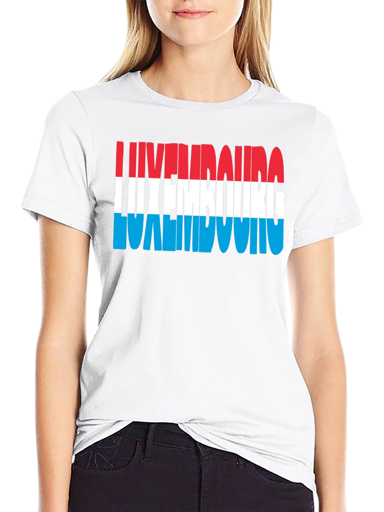 Luxembourg Flag T-Shirt - Graphic Tee