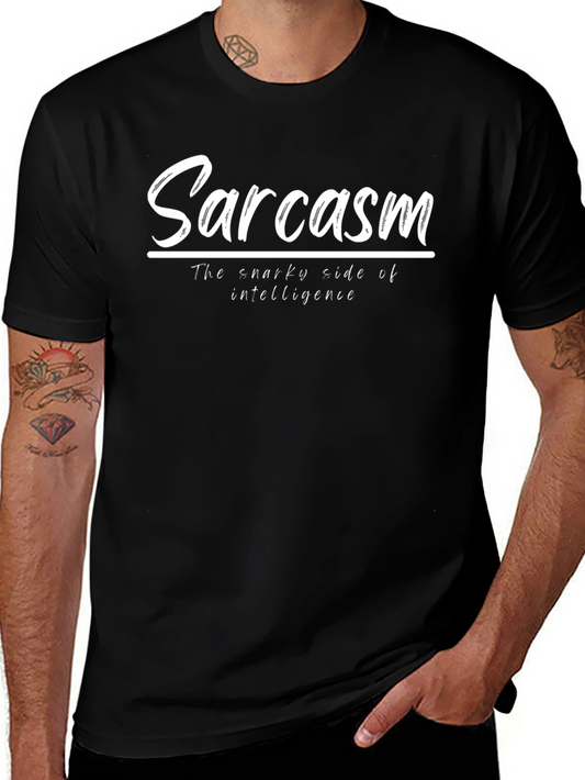 Sarcasm Snarky Intelligence Graphic T-Shirt