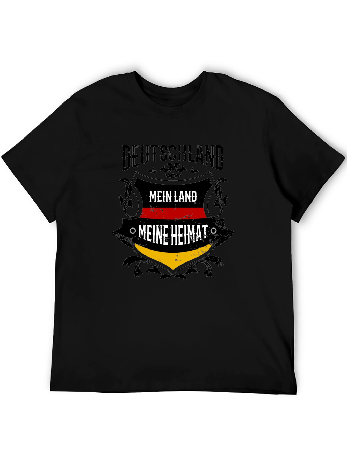 Deutschland T-Shirt: Mein Land Meine Heimat Pride Tee
