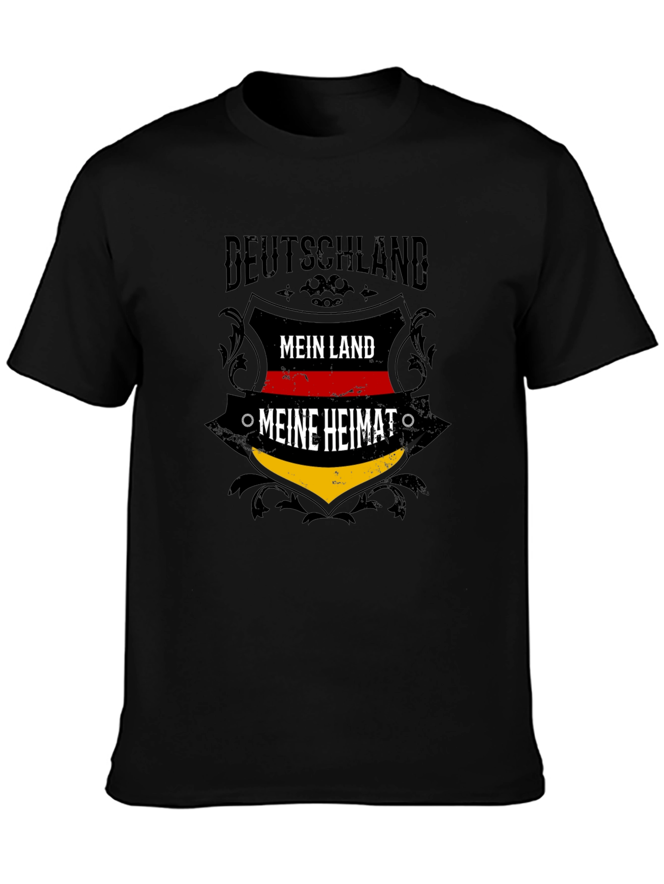 Deutschland T-Shirt: Mein Land Meine Heimat Pride Tee