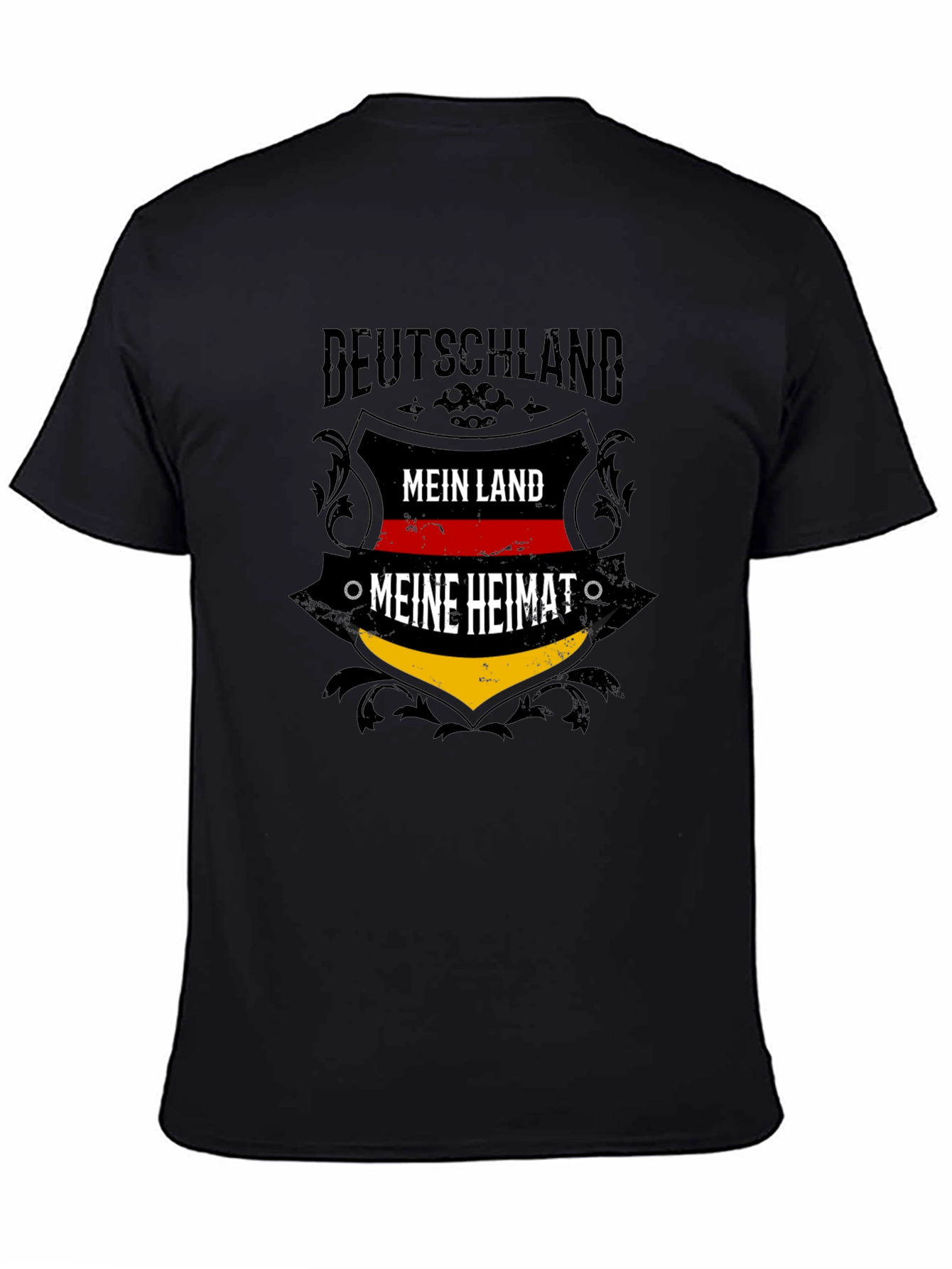 Deutschland T-Shirt: Mein Land Meine Heimat Pride Tee