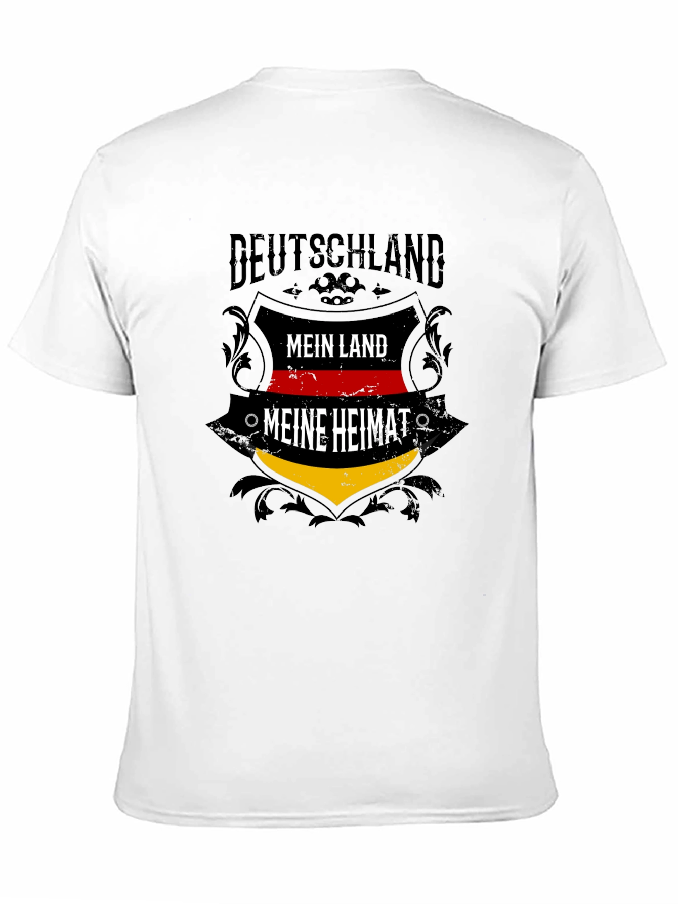 Deutschland T-Shirt: Mein Land Meine Heimat Pride Tee