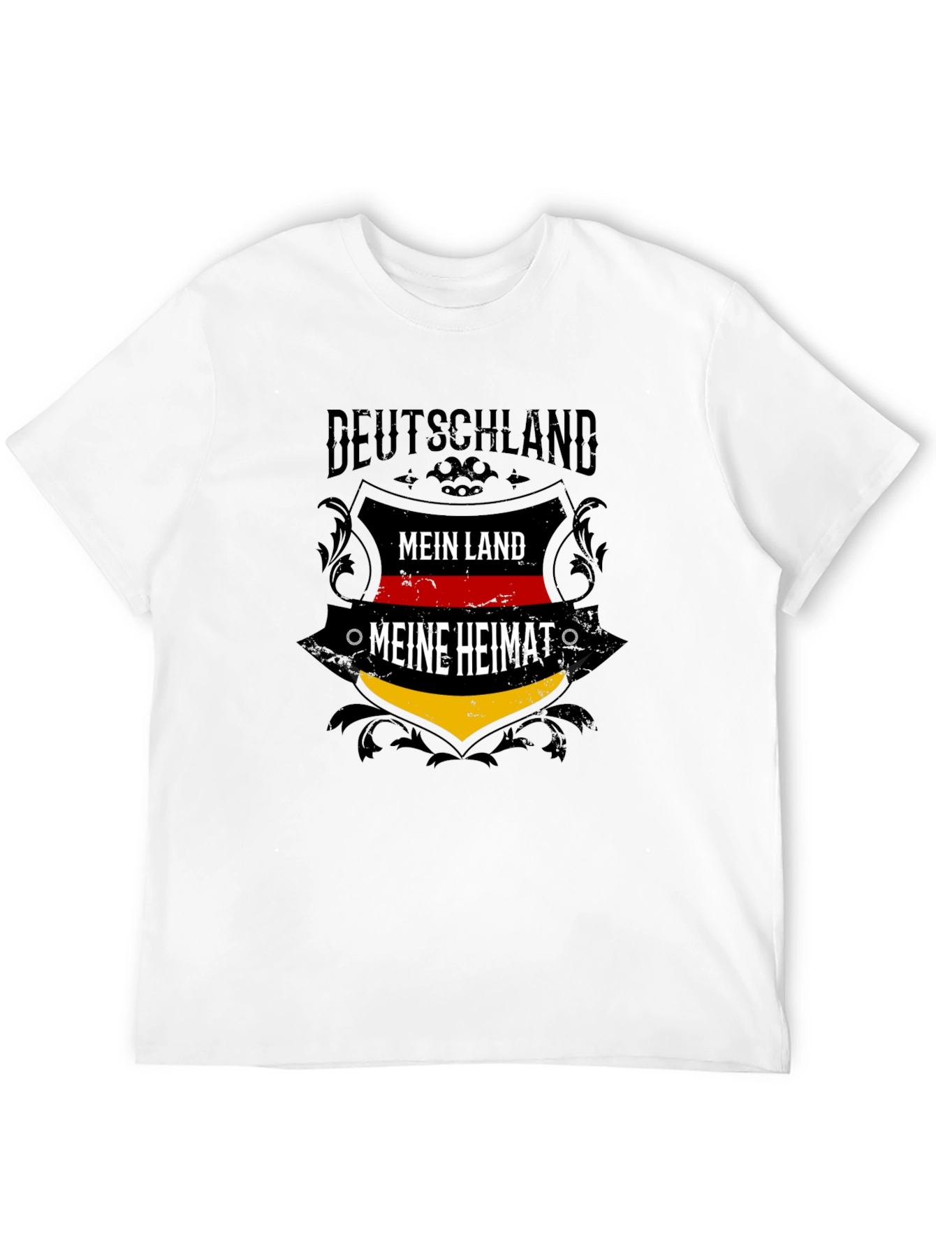 Deutschland T-Shirt: Mein Land Meine Heimat Pride Tee