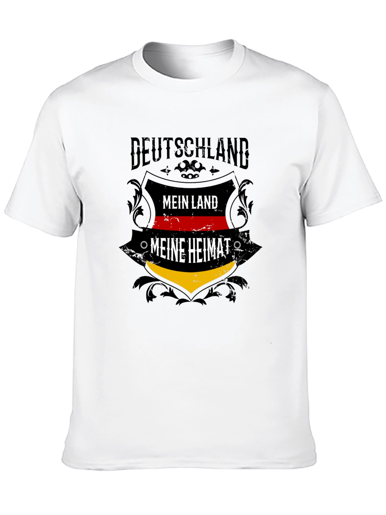 Deutschland T-Shirt: Mein Land Meine Heimat Pride Tee