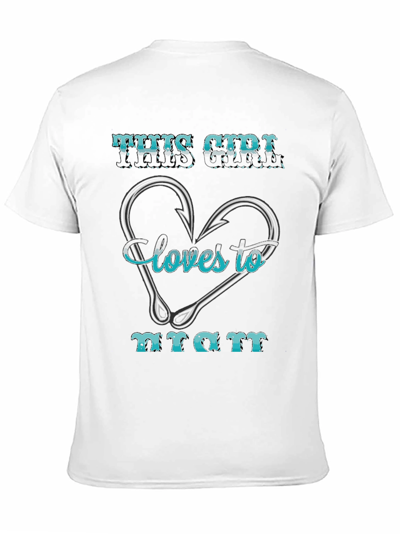 Fishing Lover T-Shirt - This Girl Loves to Fish