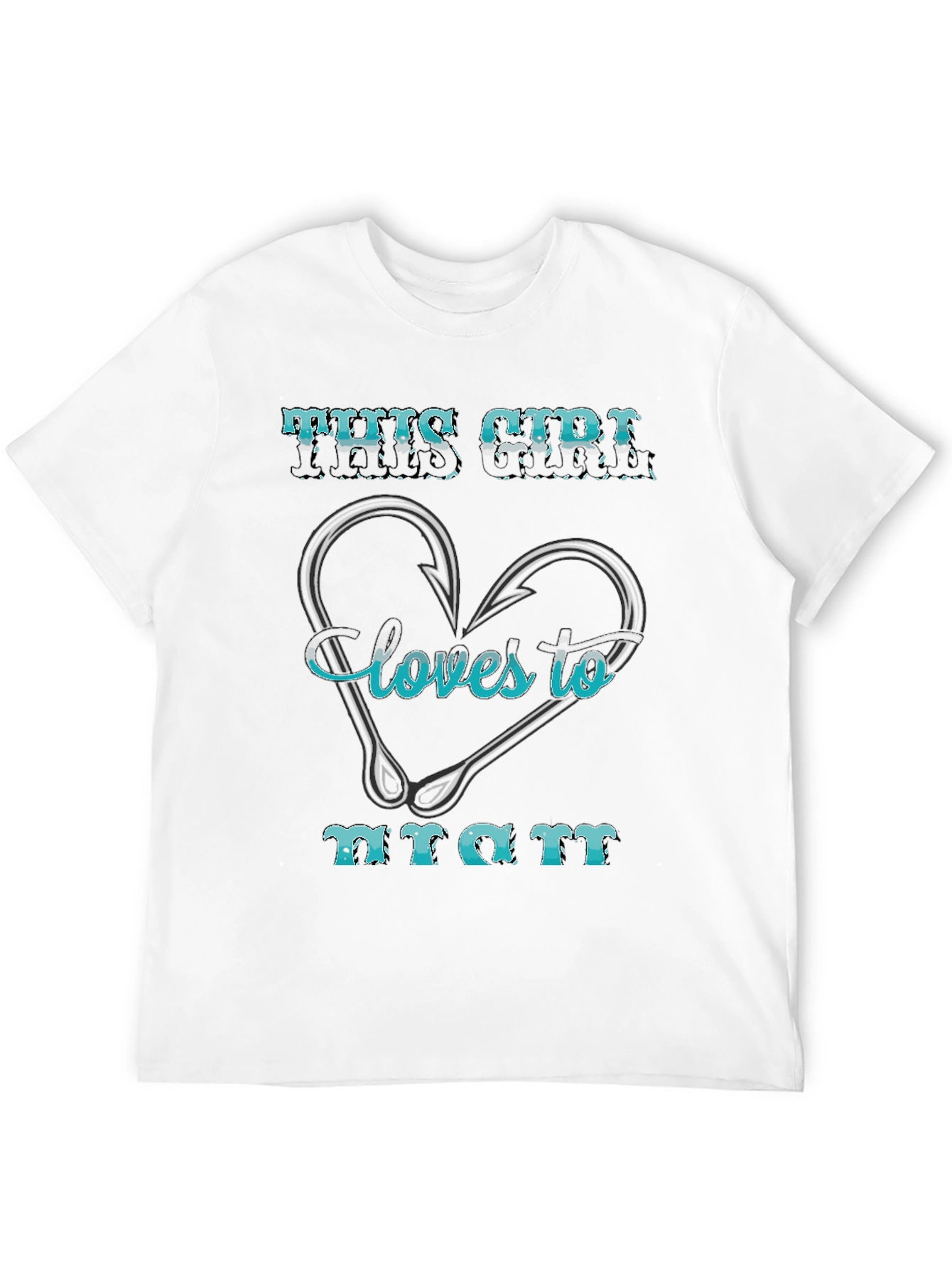 Fishing Lover T-Shirt - This Girl Loves to Fish
