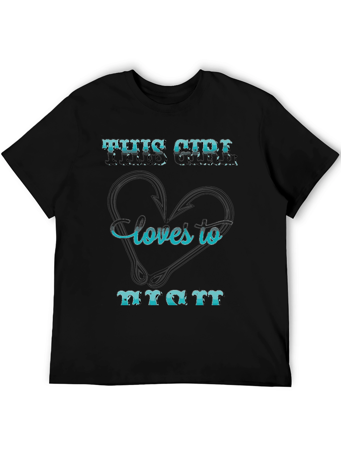 Fishing Lover T-Shirt - This Girl Loves to Fish