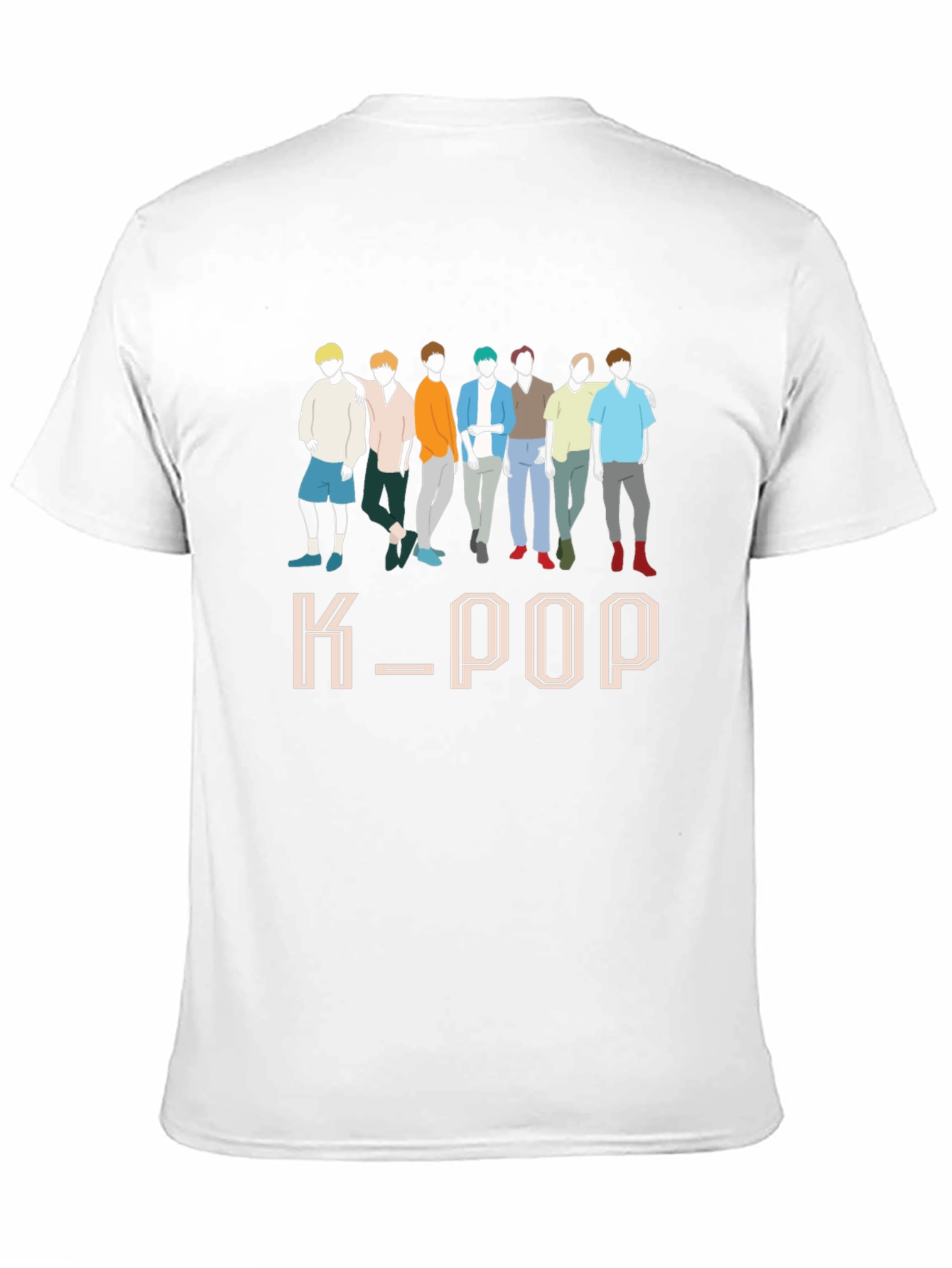 K-Pop Group Graphic Print T-Shirt