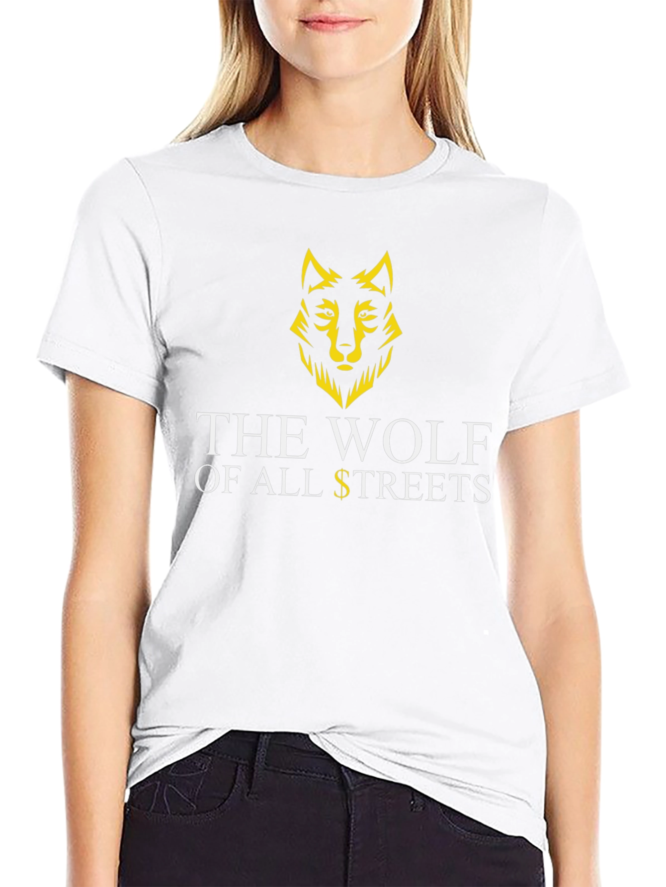 The Wolf of All Streets Black T-Shirt