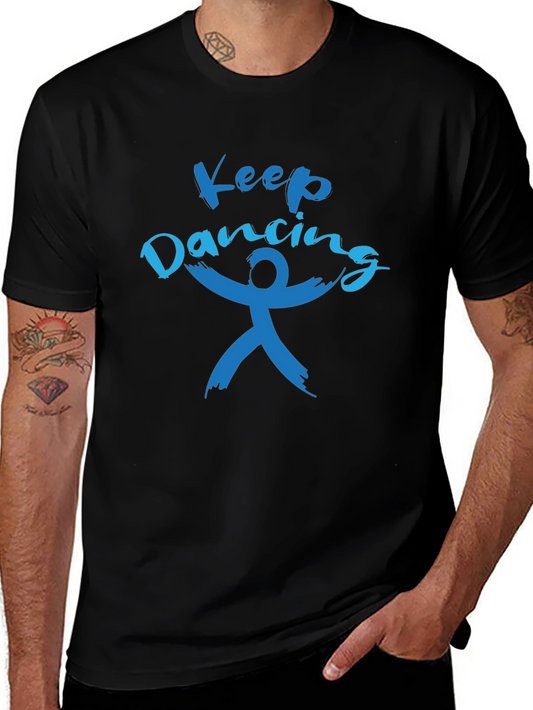 Keep Dancing Black Tee