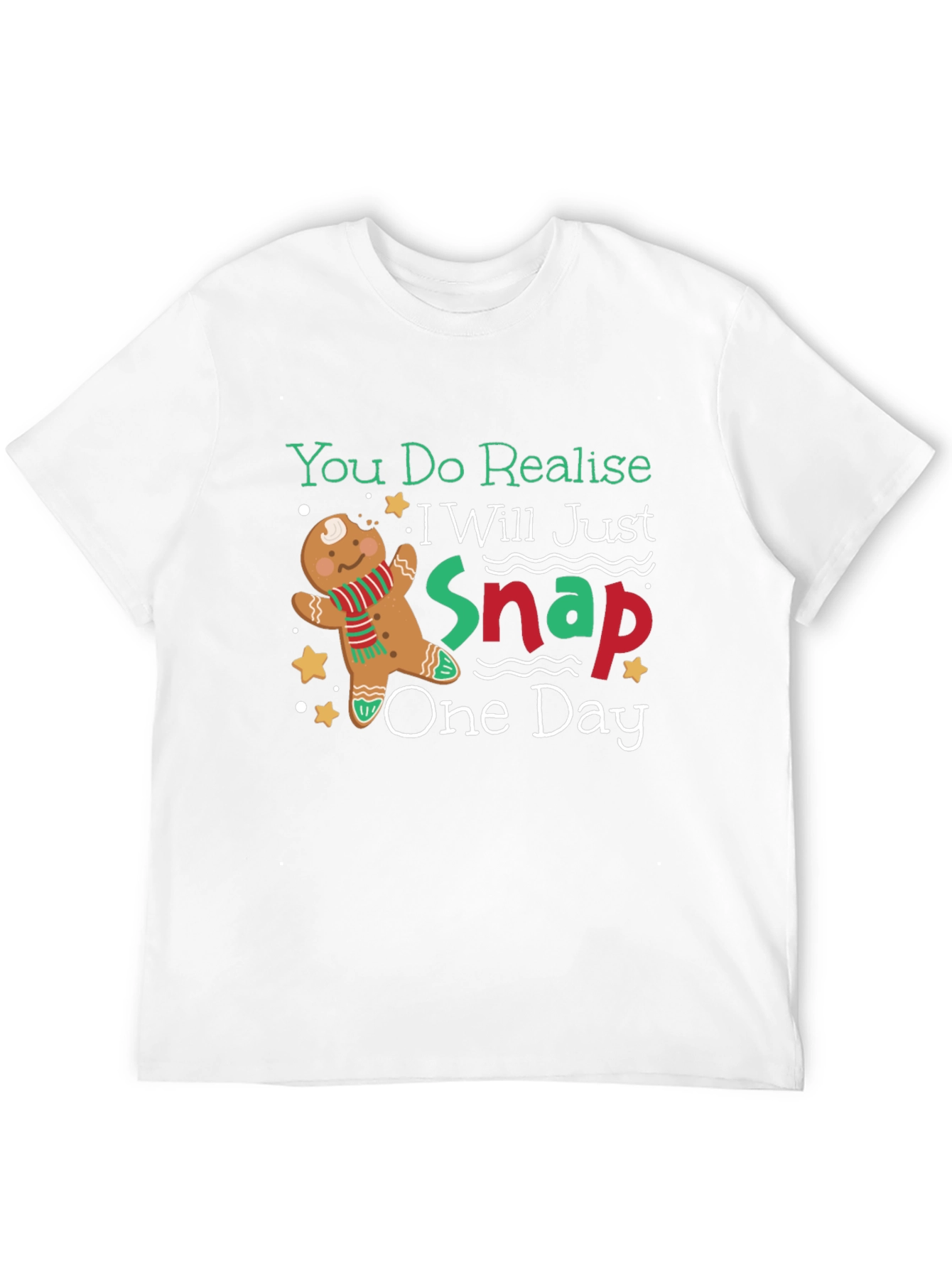 Funny Gingerbread Snap T-Shirt