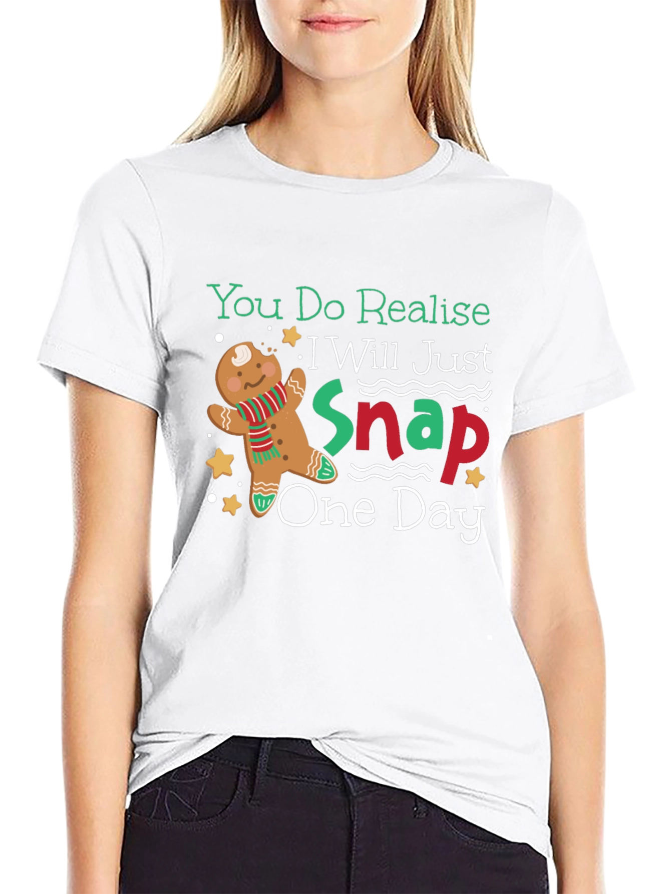 Funny Gingerbread Snap T-Shirt