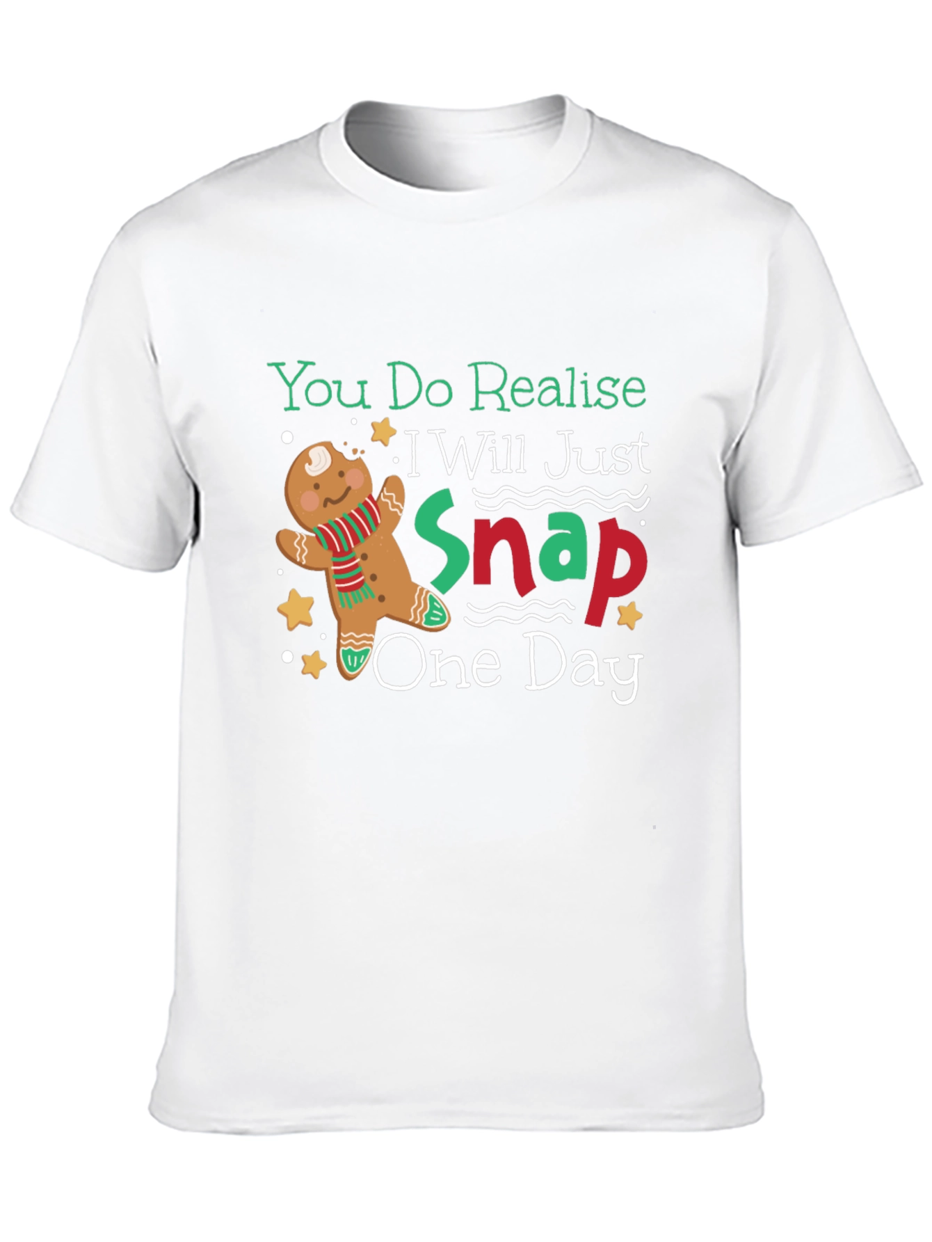 Funny Gingerbread Snap T-Shirt