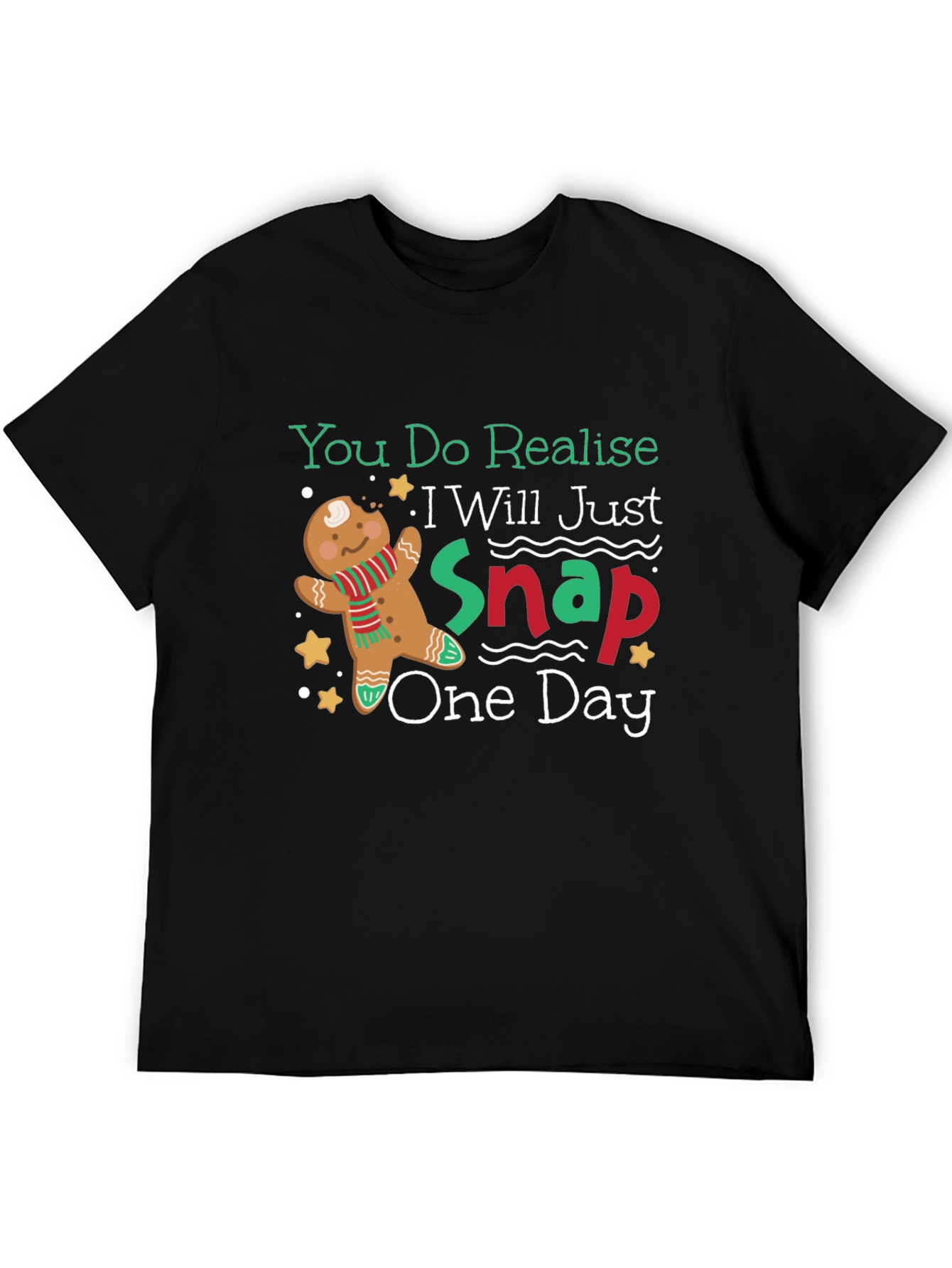 Funny Gingerbread Snap T-Shirt