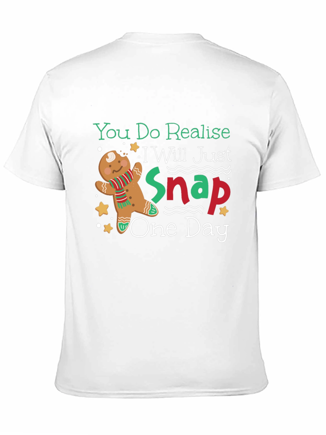 Funny Gingerbread Snap T-Shirt