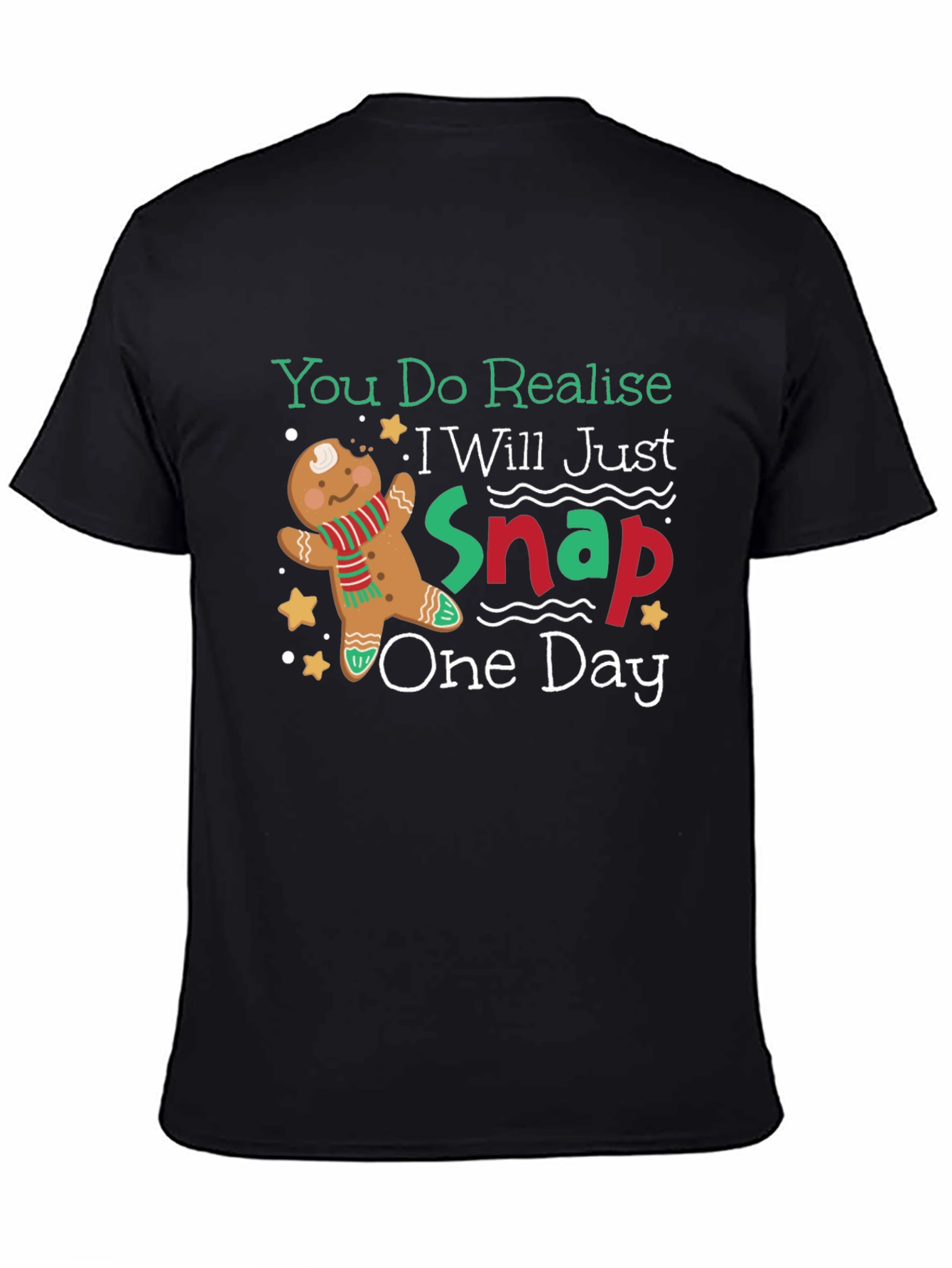 Funny Gingerbread Snap T-Shirt