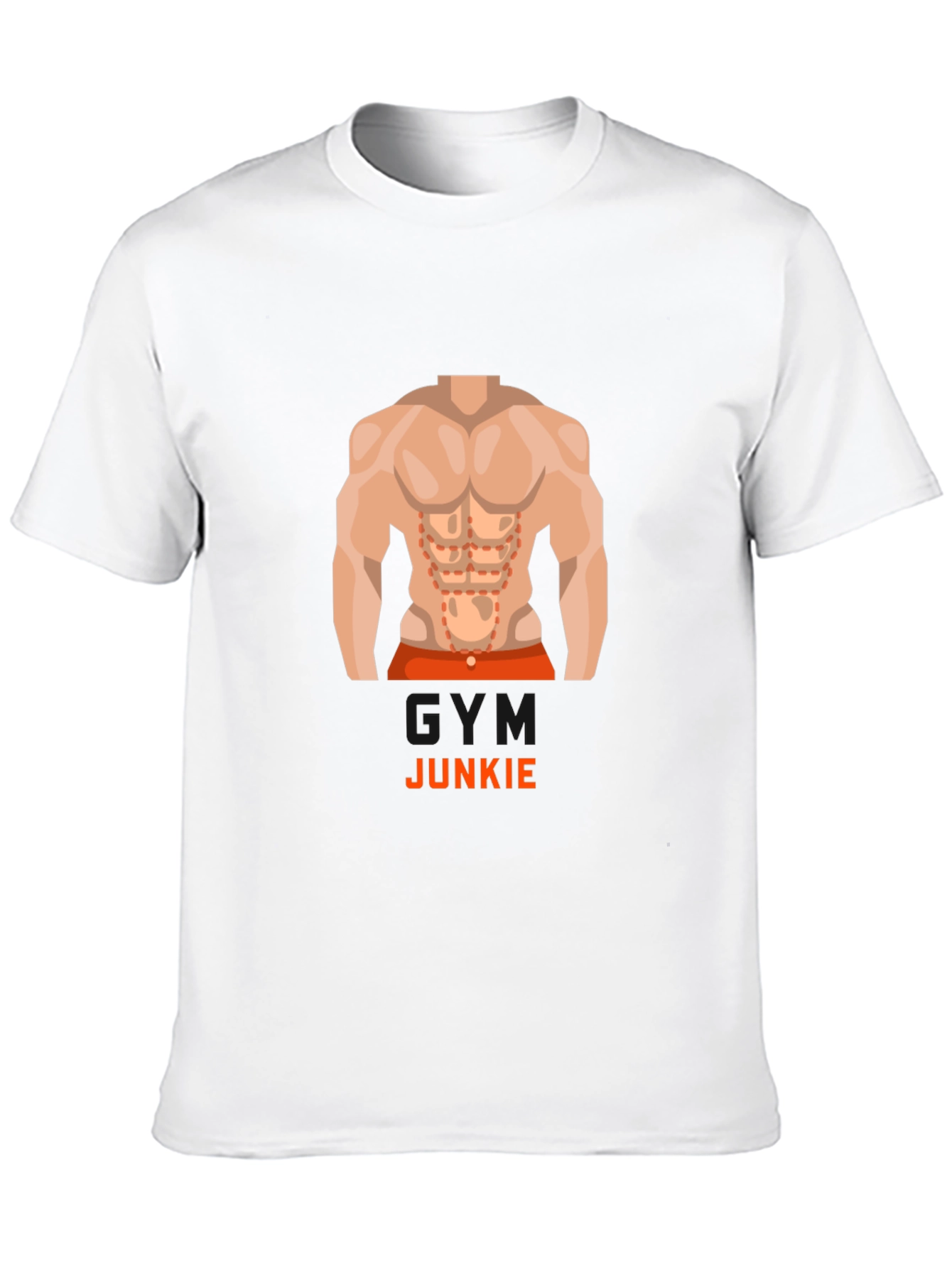 Gym Junkie Graphic Tee - Fitness Enthusiast T-Shirt