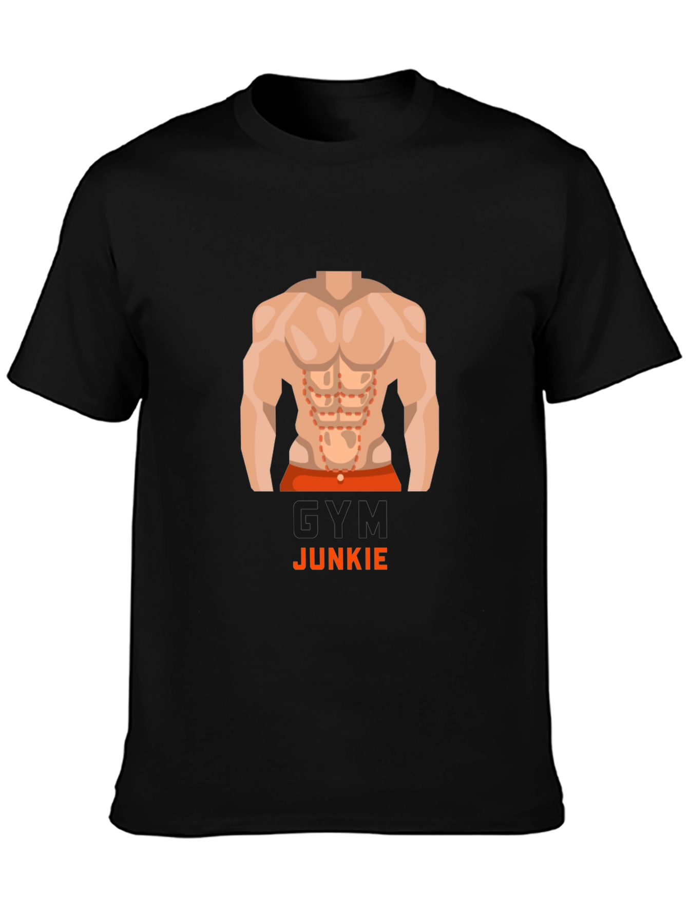 Gym Junkie Graphic Tee - Fitness Enthusiast T-Shirt
