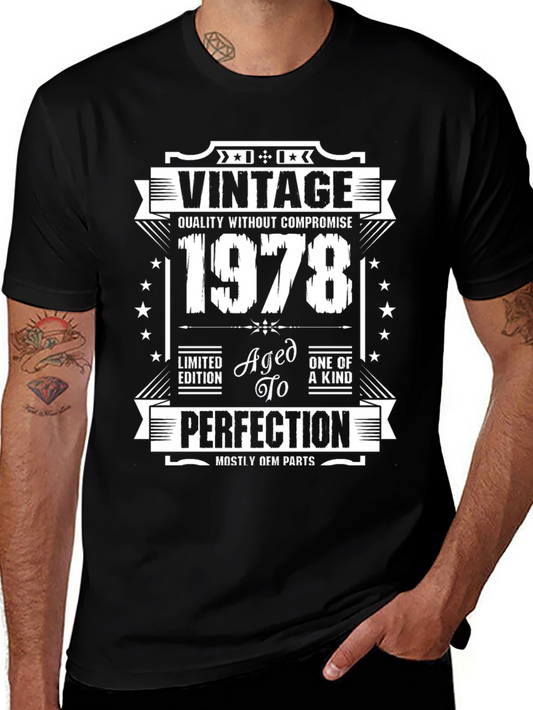 Vintage 1978 Aged To Perfection T-Shirt