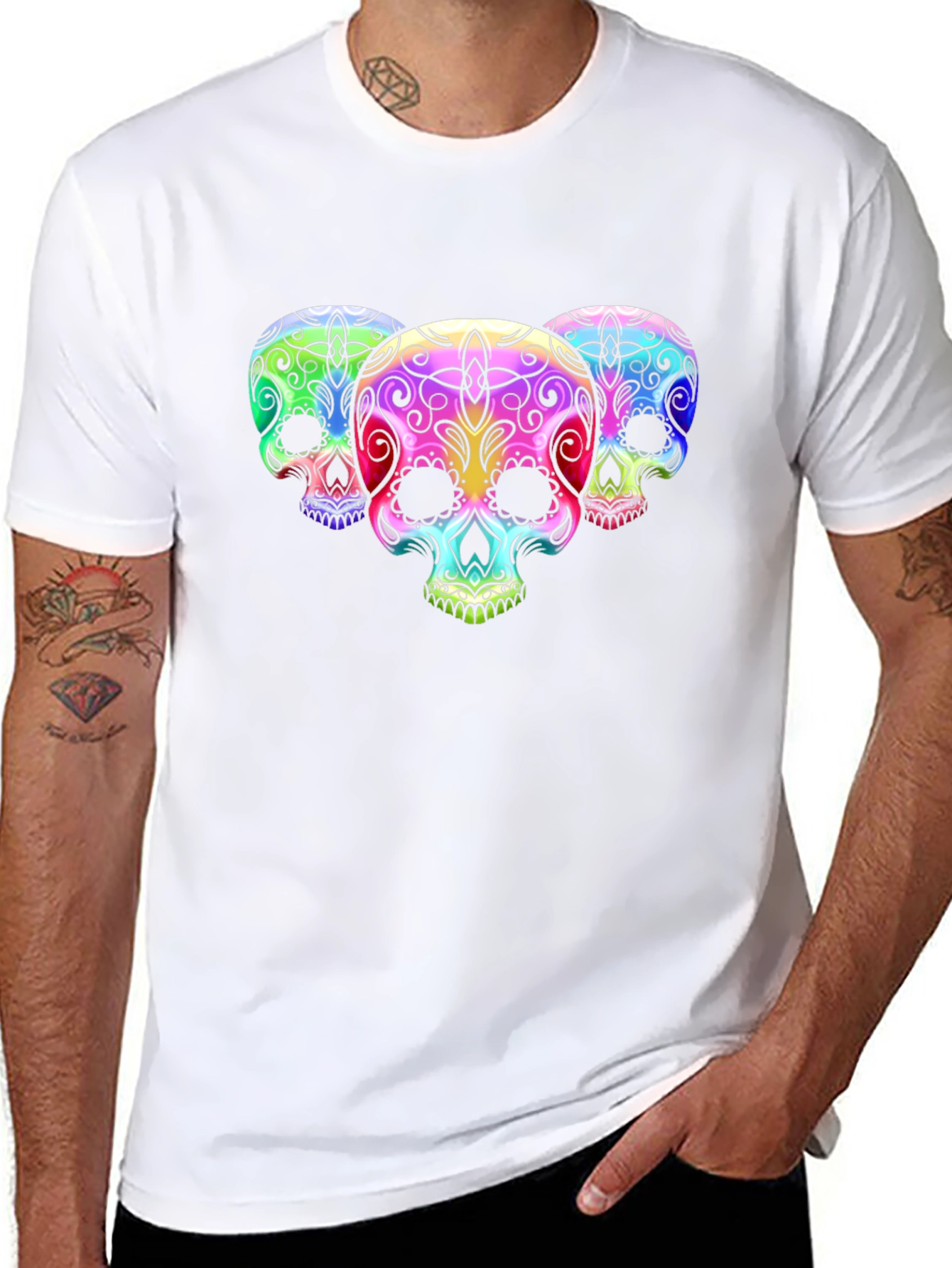 Sugar Skull T-Shirt - Day of the Dead Tee