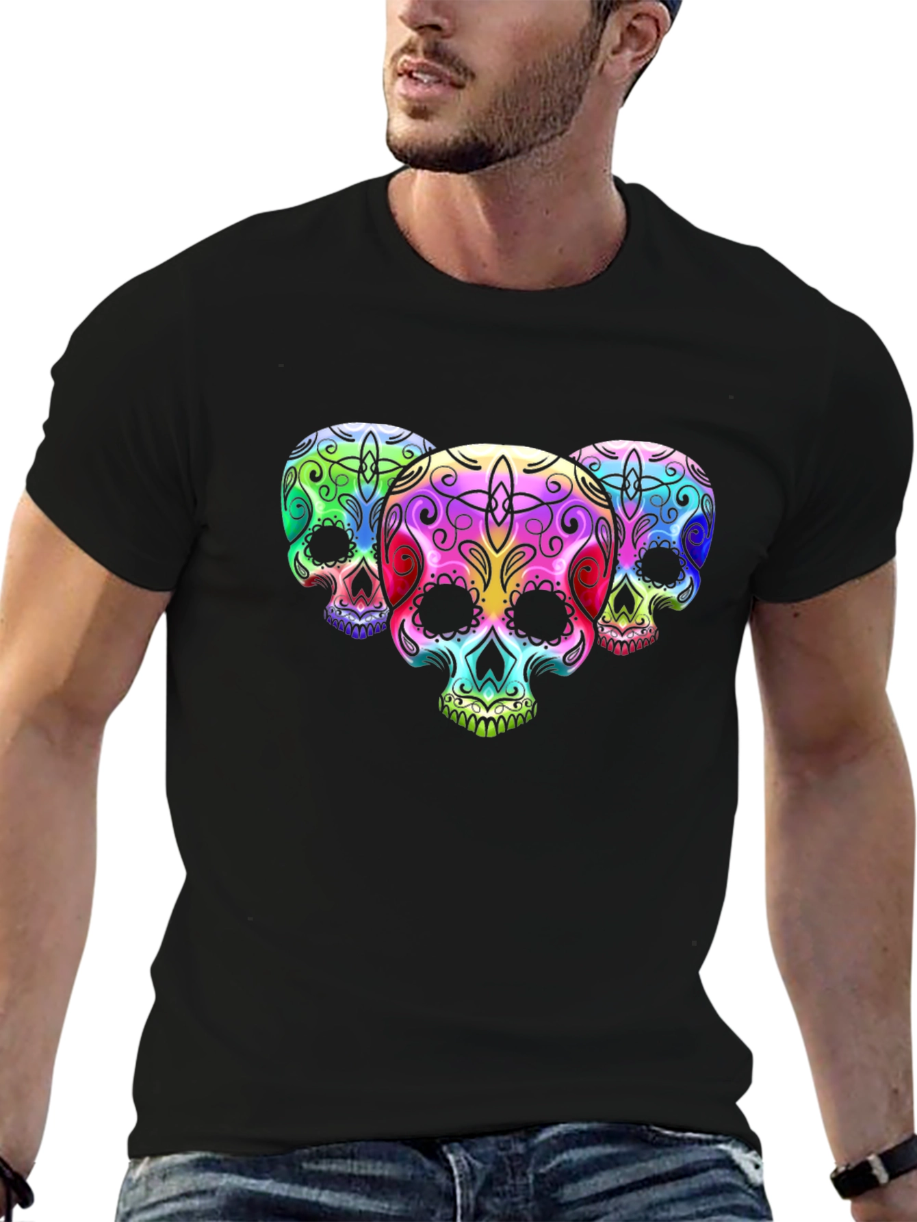 Sugar Skull T-Shirt - Day of the Dead Tee