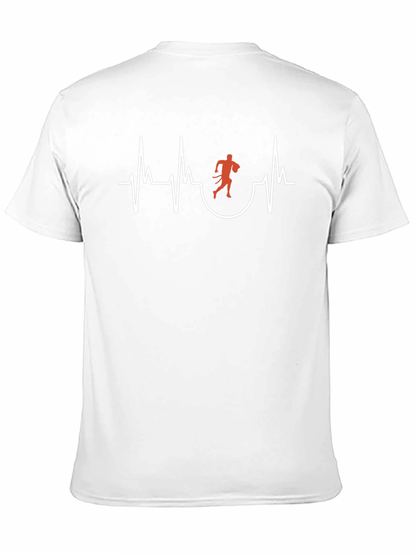 Heartbeat Runner Graphic Tee - Black