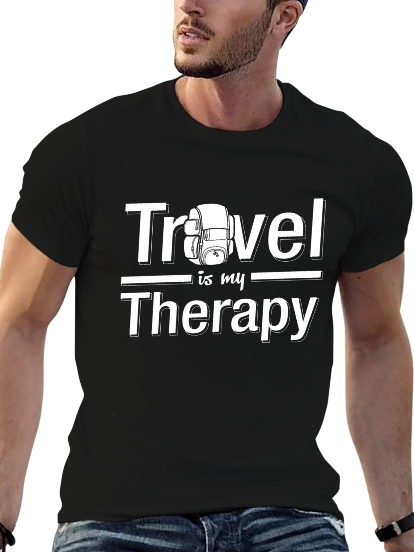 Travel is My Therapy T-Shirt