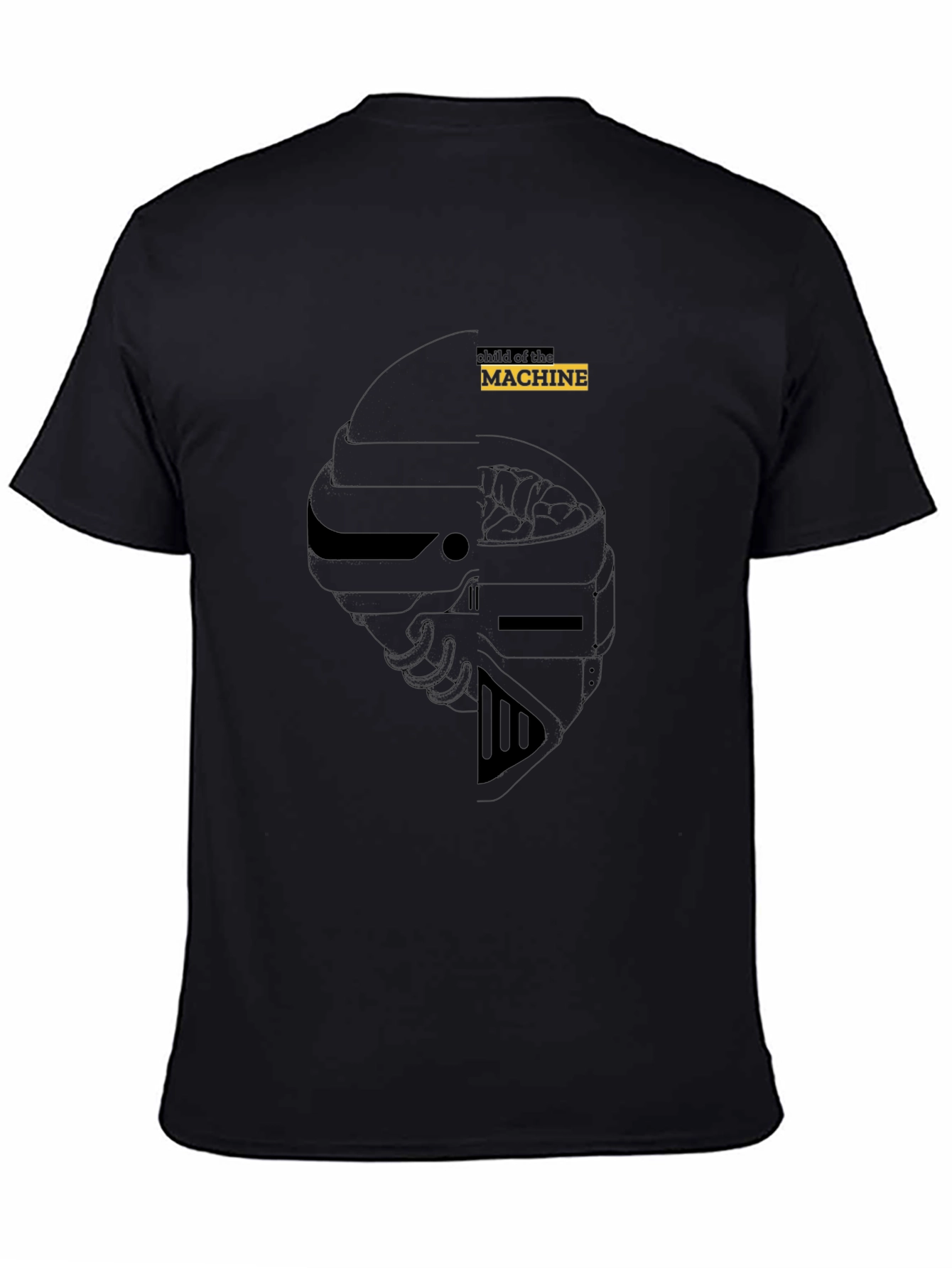 Child of the Machine Black Graphic Tee