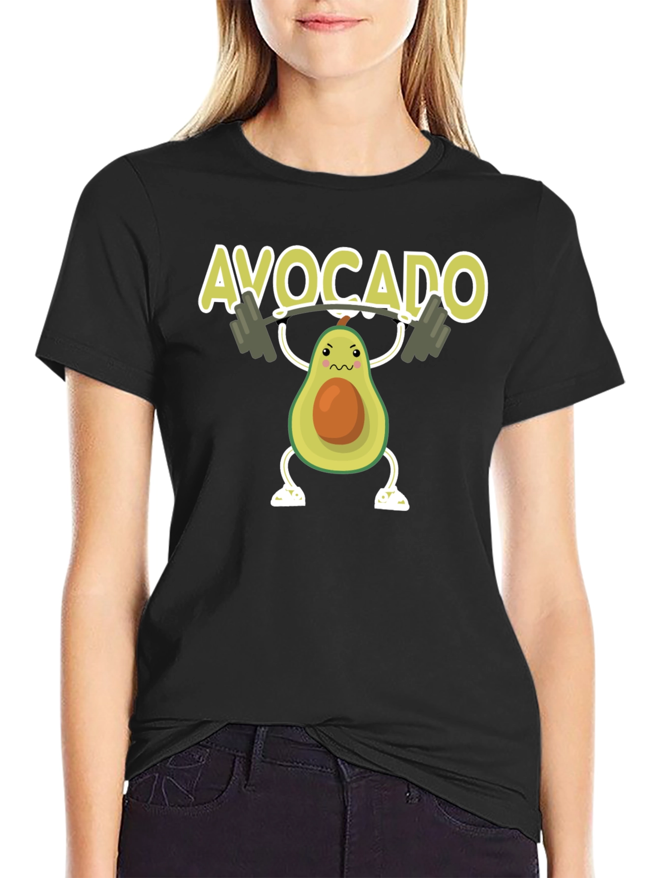 Avocado Gym T-Shirt - Funny Workout Tee