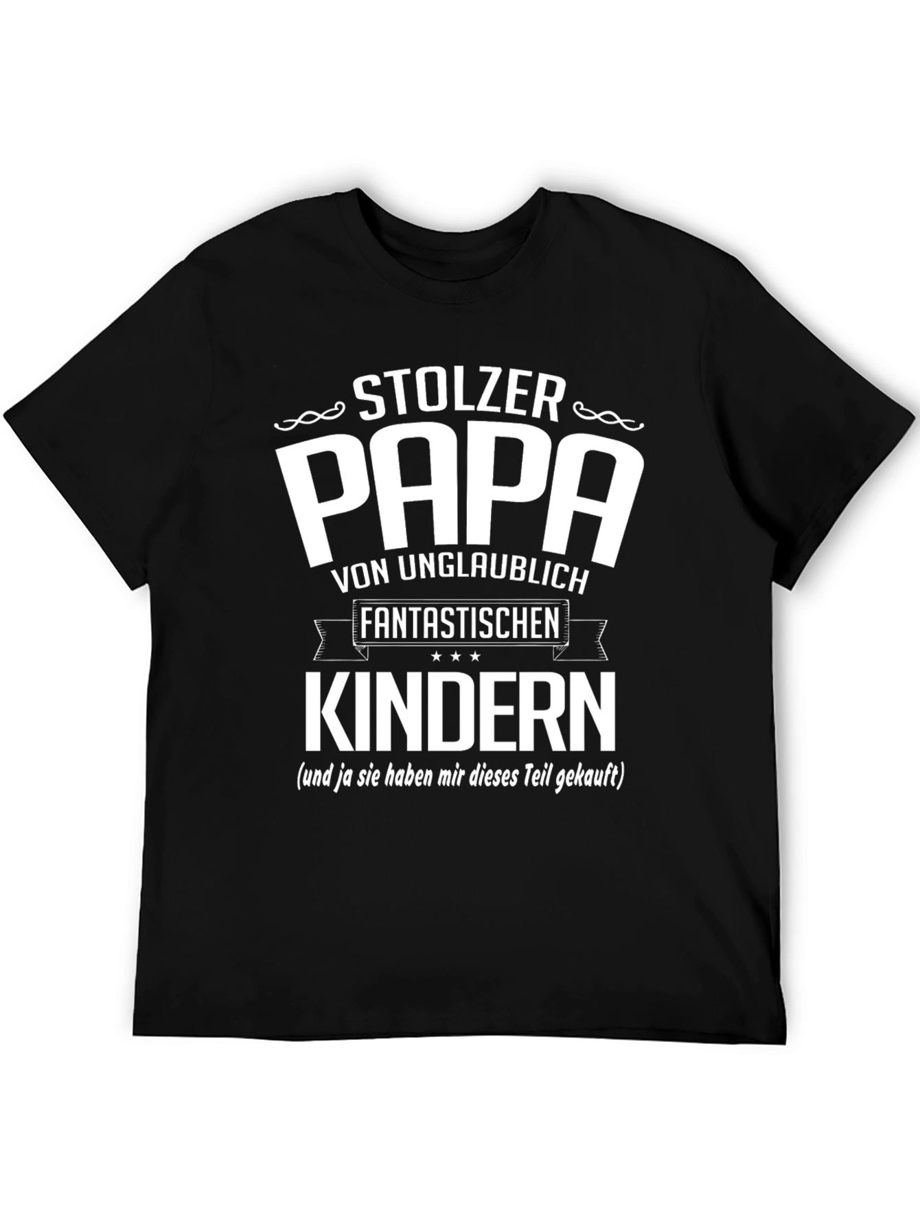Proud Papa T-Shirt - Gift for Fathers Day